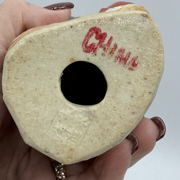 Antique Chinese Porcelain Wise Man Figure  Scholar Gentleman‎ 7" Tall Stamped - Picture 6 of 8